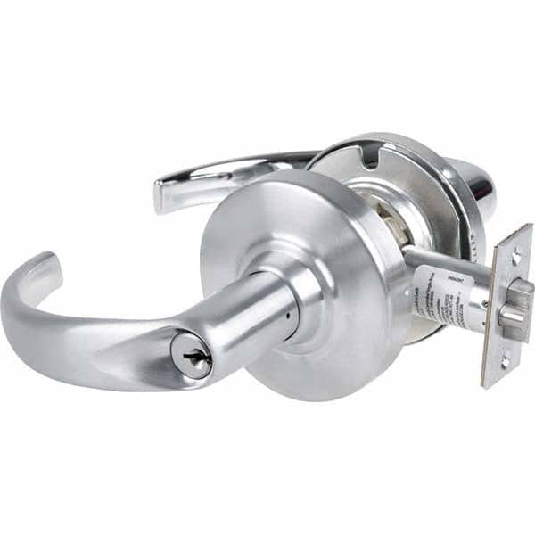Schlage - Classroom Lever Lockset for 1-5/8 to 2-1/8" Doors - Exact Tool & Supply