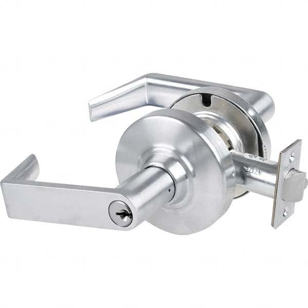 Schlage - Classroom Lever Lockset for 1-5/8 to 2-1/8" Doors - Exact Tool & Supply