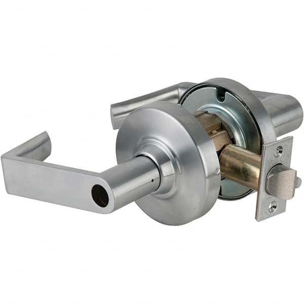 Schlage - Entrance Lever Lockset for 1-5/8 to 2-1/8" Doors - Exact Tool & Supply