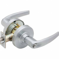 Schlage - Storeroom Lever Lockset for 1-5/8 to 2-1/8" Doors - Exact Tool & Supply