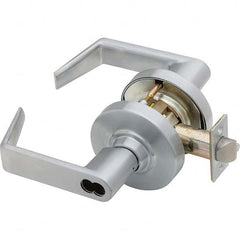 Schlage - Storeroom Lever Lockset for 1-5/8 to 2-1/8" Doors - Exact Tool & Supply