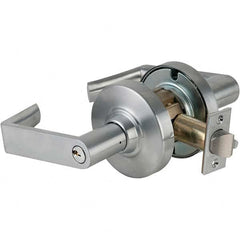 Schlage - Office Lever Lockset for 1-5/8 to 2-1/8" Doors - Exact Tool & Supply