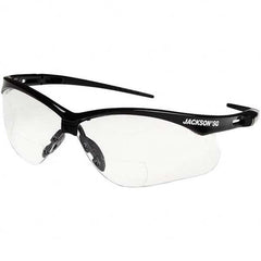 Jackson Safety - Magnifying Safety Glasses Diopter Lens: +1.5 Lens Coating: Scratch Resistant - Exact Tool & Supply