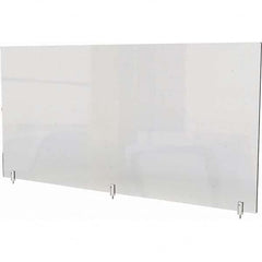 Ghent - 30" x 48" Partition & Panel System-Social Distancing Barrier - Exact Tool & Supply