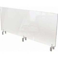 Ghent - 24" x 59" Partition & Panel System-Social Distancing Barrier - Exact Tool & Supply