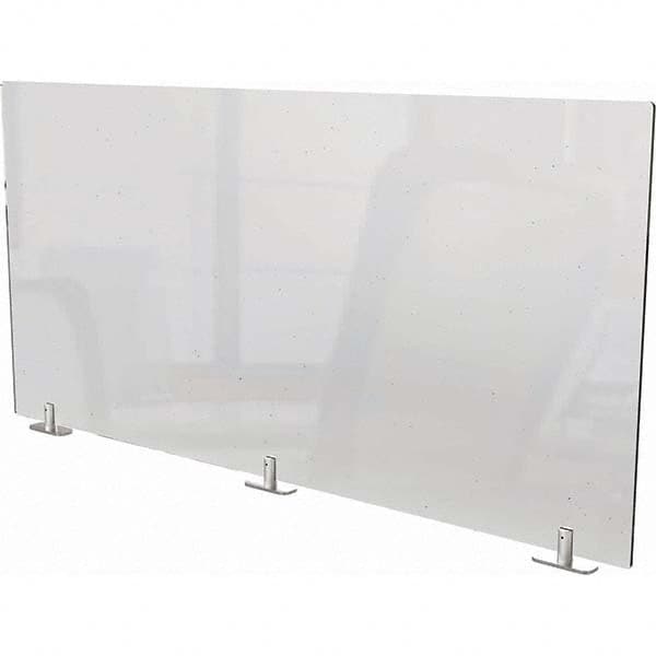 Ghent - 18" x 59" Partition & Panel System-Social Distancing Barrier - Exact Tool & Supply
