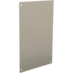 Wiegmann - Electrical Enclosure Panels Panel Type: Back Panel Material: Steel - Exact Tool & Supply