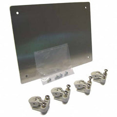 Wiegmann - Electrical Enclosure Panels Panel Type: Back Panel Material: Steel - Exact Tool & Supply