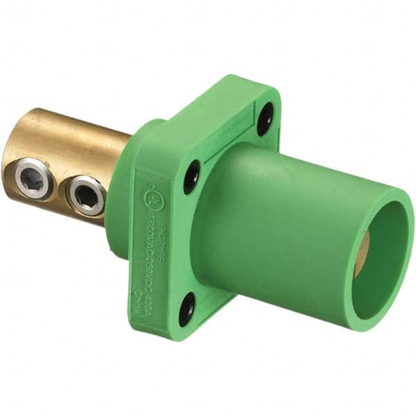 Bryant Electric - Single Pole Plugs & Connectors Connector Type: Male End Style: Male - Exact Tool & Supply