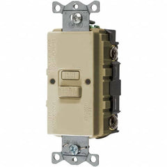 Bryant Electric - GFCI Receptacles Grade: Commercial Color: Ivory - Exact Tool & Supply