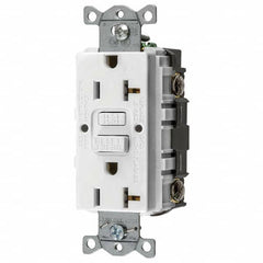 Bryant Electric - GFCI Receptacles Grade: Commercial Color: White - Exact Tool & Supply