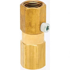 Control Devices - Check Valves Design: Check Valve Pipe Size (Inch): 1/4 x 1/4 - Exact Tool & Supply