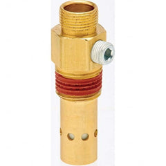 Control Devices - Check Valves; Design: Check Valve ; Tube Outside Diameter (mm): 0.386 ; Pipe Size (Inch): 3/8 x 1/2 ; End Connections: Comp x MNPT ; Material: Brass ; Material: Brass - Exact Tool & Supply