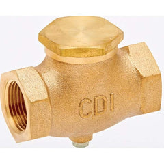 Control Devices - Check Valves Design: Check Valve Pipe Size (Inch): 1/4 x 1/4 - Exact Tool & Supply