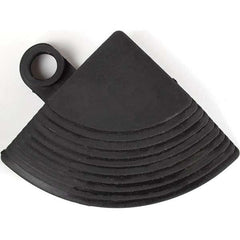 Wearwell - 1 4-Piece 4" Long x 3" Wide x 5/8" Thick, Modular Matting System - Exact Tool & Supply
