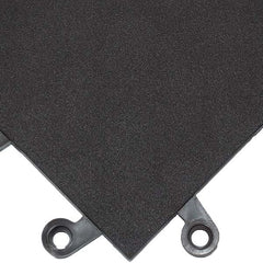 Wearwell - 1 10-Piece 18" Long x 18" Wide x 7/8" Thick, Anti-Fatigue Modular Matting System - Exact Tool & Supply