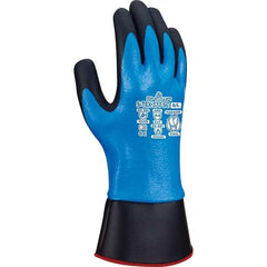 SHOWA - Size 2XL (10), ANSI Cut Lvl A4, Puncture Lvl 3, Abrasion Lvl 4, Foam Nitrile Coated Cut & Puncture Resistant Gloves - Exact Tool & Supply