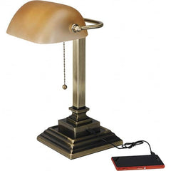 ALERA - Task Lights Fixture Type: Desk Color: Black - Exact Tool & Supply