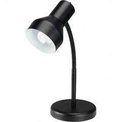 ALERA - Task Lights Fixture Type: Desk Color: Black - Exact Tool & Supply