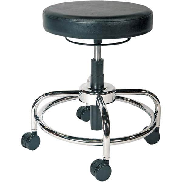 ALERA - Swivel & Adjustable Stools Type: Adjustable Height Stool Base Type: Metal - Exact Tool & Supply