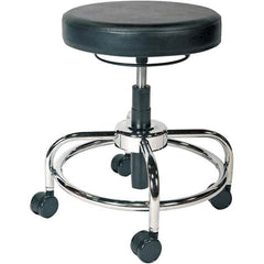 ALERA - Swivel & Adjustable Stools Type: Adjustable Height Stool Base Type: Metal - Exact Tool & Supply