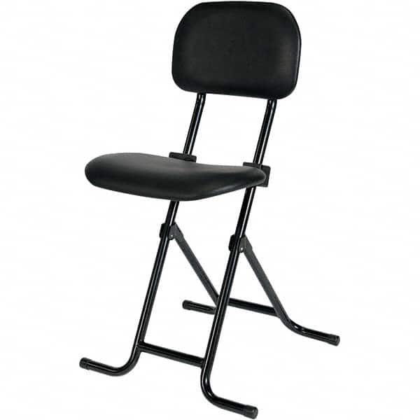 ALERA - Swivel & Adjustable Stools Type: Adjustable Height Stool Base Type: Metal - Exact Tool & Supply