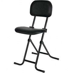 ALERA - Swivel & Adjustable Stools Type: Adjustable Height Stool Base Type: Metal - Exact Tool & Supply