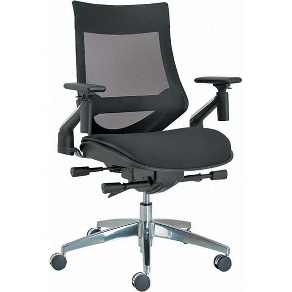 ALERA - 30-3/8 to 42-3/4" High Office/Managerial/Executive Chair - Exact Tool & Supply