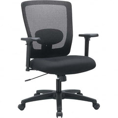 ALERA - 37 to 41-1/2" High Mid-Back Swivel/Tilt Chair - Exact Tool & Supply