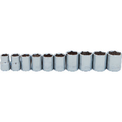 3/8″ 10PC SOCKET SET 6PT - Exact Tool & Supply