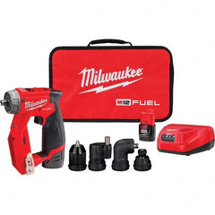 Milwaukee Tool - Cordless Screwdrivers Voltage: 12.0 Handle Type: Pistol Grip - Exact Tool & Supply