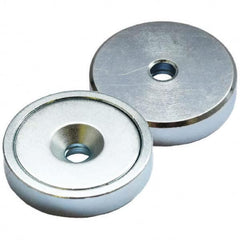 Eclipse - Rare Earth Pot Magnets Rare Earth Metal Type: Neodymium Rare Earth Diameter (Inch): 1 - Exact Tool & Supply