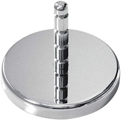 Eclipse - Ceramic Pot Magnets Diameter (Inch): 3.2000 Height (Decimal Inch): 0.5000 - Exact Tool & Supply
