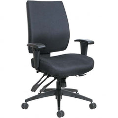 ALERA - 38-1/2 to 42-1/2" High Swivel/Tilt Chair - Exact Tool & Supply