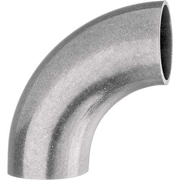 Value Collection - Sanitary Stainless Steel Pipe Fittings Type: 90 Short Elbow Style: Butt Weld - Exact Tool & Supply