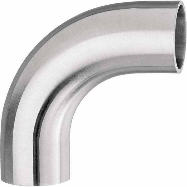 Value Collection - Sanitary Stainless Steel Pipe Fittings Type: 90 Elbow Style: Butt Weld - Exact Tool & Supply