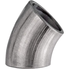 Value Collection - Sanitary Stainless Steel Pipe Fittings Type: 45 Short Elbow Style: Butt Weld - Exact Tool & Supply