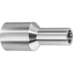 Value Collection - Sanitary Stainless Steel Pipe Fittings Type: Straight Adapter Style: Butt Weld - Exact Tool & Supply