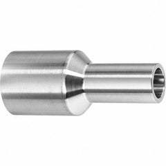 Value Collection - Sanitary Stainless Steel Pipe Fittings Type: Straight Adapter Style: Butt Weld - Exact Tool & Supply