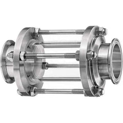 Value Collection - Sanitary Stainless Steel Pipe Fittings Type: Sight Glass Style: Quick-Clamp - Exact Tool & Supply