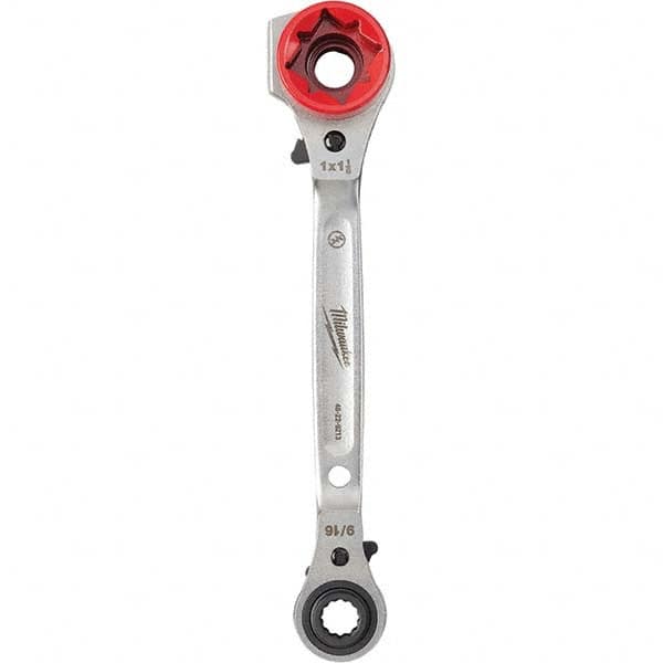 Milwaukee Tool - Combination Wrenches Type: Combination Wrench Size (Inch): 9/16 - Exact Tool & Supply