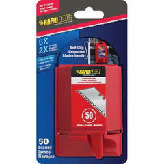 Rapid Edge - Knife Blades Type: Utility Knife Blade Material: Carbon Steel - Exact Tool & Supply