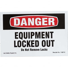 Brady - Safety & Facility Labels Message Type: Accident Prevention Header: DANGER - Exact Tool & Supply