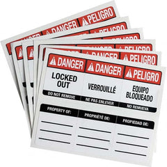 Brady - Safety & Facility Labels Message Type: Accident Prevention Header: DANGER - Exact Tool & Supply