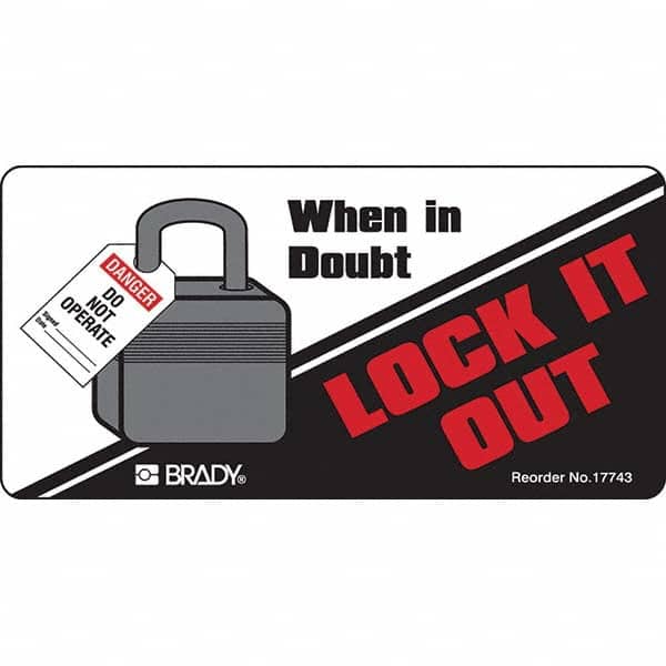 Brady - Safety & Facility Labels Message Type: Accident Prevention Header: None - Exact Tool & Supply