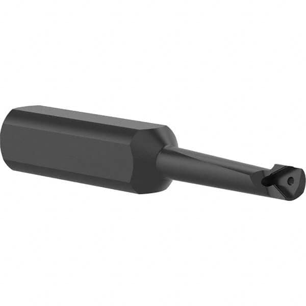 Criterion - 1/4" Min Bore Diam, 1-1/16" Max Bore Depth, 1/2" Shank Diam, Boring Bar - Exact Tool & Supply