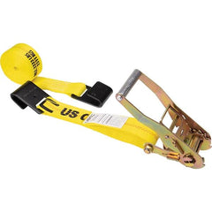 US Cargo Control - Slings & Tiedowns (Load-Rated) Type: Ratchet Tie Down Width (Inch): 2 - Exact Tool & Supply