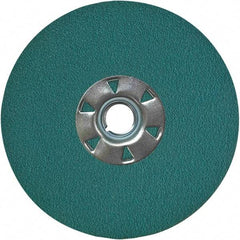 VSM - 7" Diam 7/8" Hole 50 Grit Fiber Disc - Coarse Grade, Zirconia Alumina, 8,000 Max RPM, Series ZF047 - Exact Tool & Supply