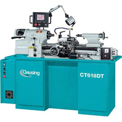 Clausing - Bench, Engine & Toolroom Lathes   Machine Type: Toolroom Lathe    Spindle Speed Control: Variable Speed Pulley - Exact Tool & Supply