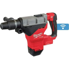 Milwaukee Tool - 18 Volt 1-3/4" SDS Max Chuck Cordless Rotary Hammer - 2900 BPM, 380 RPM, Reversible - Exact Tool & Supply